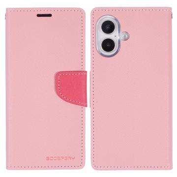 Etui-Portfel iPhone 16 Mercury Goospery Fancy Diary - Róż