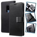 Etui z portfelem Mercury Rich Diary do telefonu Samsung Galaxy S9+ - Czarne