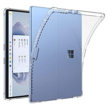 Silikonowe etui odporne na wstrząsy do Microsoft Surface Pro 7/6/5/4 - Transparentny