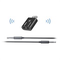 Mini Nadajnik / Odbiornik Audio Bluetooth YET-TR6 - USB-A, 3.5mm