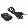 Mini Nadajnik / Odbiornik Audio Bluetooth YET-TR6 - USB-A, 3.5mm