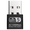 Dwuzakresowy Mini Bezprzewodowy Adapter USB - 1200Mb/s