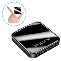 Szybki Mini Powerbank 10000mAh - 2x USB - Czarny