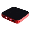 Mini Powerbank 10000mAh - 2x USB - Czerwony