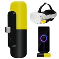 Mini Powerbank USB-C do Oculus Quest 2 - 3300mAh - Żółto-Czarny