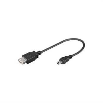Adapter Goobay USB Żeński / MiniUSB Męski
