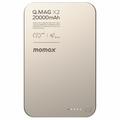 Bezprzewodowy magnetyczny bank energii Momax Q.Mag X2 20000mAh