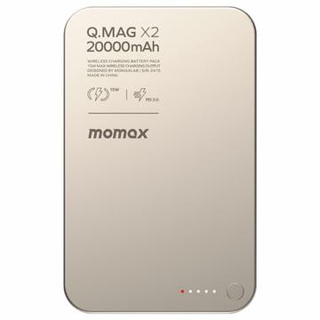 Bezprzewodowy magnetyczny bank energii Momax Q.Mag X2 20000mAh
