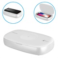Sterylizator i Ładowarka Bezprzewodowa Qi Momax Q.Power UV-Box - 10W - Biały
