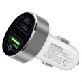 Szybka Ładowarka Samochodowa Momax UC10 - USB-C PD, QC3.0 - 36W