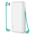 Powerbank Momax iPower Minimal 5 - 10000mAh - Biały