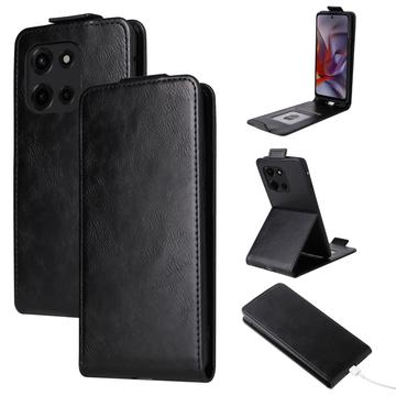 Motorola Edge (2025) Etui z klapką pionową i podstawką - czarny