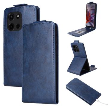 Motorola Edge (2025) Etui z klapką pionową i podstawką - ciemnoniebieski