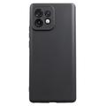 Motorola Edge 40 Pro/Moto X40 Matowy Pokrowiec TPU Anti-Fingerprint - Czarne