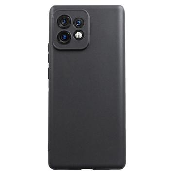 Motorola Edge 40 Pro/Moto X40 Matowy Pokrowiec TPU Anti-Fingerprint - Czarne