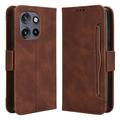 Etui portfelowe na karty Motorola Edge 50 Neo/Moto S50 - brązowe