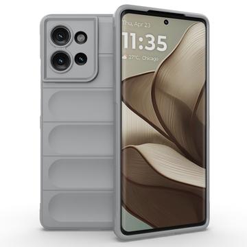 Motorola Edge 50 Etui z TPU Rugged - Jasnoszary