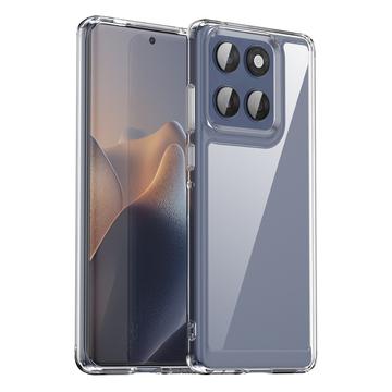 Motorola Edge 60/60 Fusion Pokrowiec Anti-Shock Hybrid - Transparentny