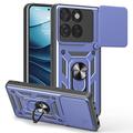 Motorola Edge 60 Fusion Hybrydowe Etui z Pierścieniem Obrotowym z Osłoną Aparatu