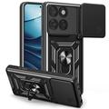 Motorola Edge 60 Fusion Tech-Protect CamShield Pro Etui - czarny