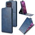 Motorola Edge 60 Pro Etui z klapką pionową i podstawką - ciemnoniebieski