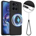 Motorola Edge 60 Stylus Etui z Płynnego Silikonu - kompatybilne z MagSafe