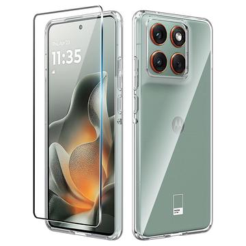 Motorola Edge 70 Etui z TPU i Szkło Hartowane Saii 2-w-1