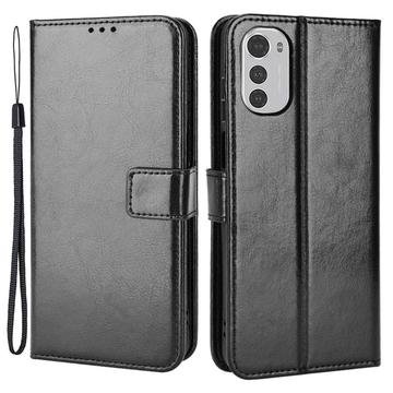 Etui z Portfelem do Motorola Moto E32s z Magnetycznym Zamknięciem