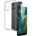 Motorola Moto G (2025) Northjo 2-w-1 Zestaw Ochronny - Przezroczysty