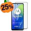 Osłona na Cały Wyświetlacz z Hartowanego Szkła Motorola Moto G04 - Czarna Krawędź