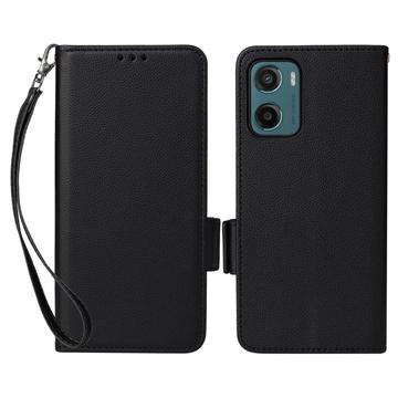 Motorola Moto G05/E15 Etui portfelowe z magnetycznym zamknięciem