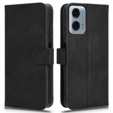 Motorola Moto G34 Etui z Portfelem z Magnetycznym Zamknięciem