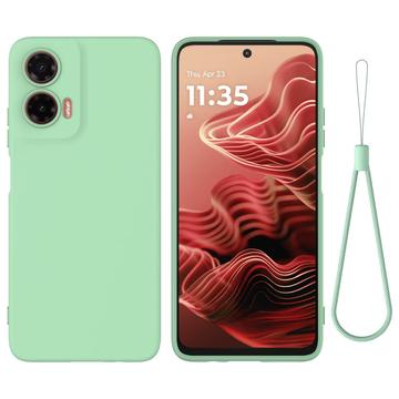 Motorola Moto G35 Etui z Płynnego Silikonu - Zieleń