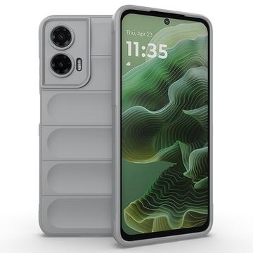Motorola Moto G35 Etui z TPU Rugged - Jasnoszary