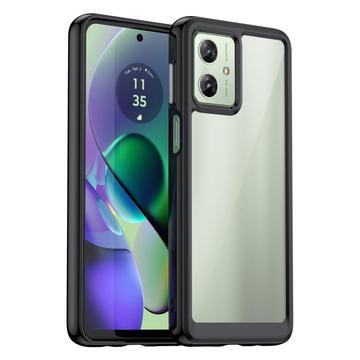 Motorola Moto G54 Pokrowiec Anti-Shock Hybrid - Czarny