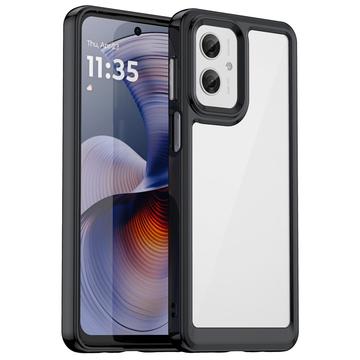 Motorola Moto G55 Pokrowiec Anti-Shock Hybrid - Czarny