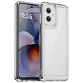Motorola Moto G55 Pokrowiec Anti-Shock Hybrid - Transparentny