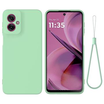Motorola Moto G55 Etui z Płynnego Silikonu - Zieleń