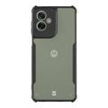 Motorola Moto G55 Tactical Quantum Stealth Etui ze wzmocnionymi narożnikami - przezroczyste / czarne