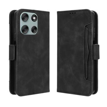 Etui portfelowe na karty Motorola Moto G56 - czarne