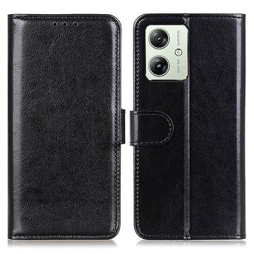 Motorola Moto G64 Etui portfelowe z magnetycznym zamknięciem - czarny