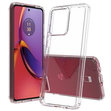 Motorola Moto G84 Hybrydowe Etui Odporne na Zarysowania - Przezroczyste