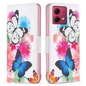 Motorola Moto G84 Etui z Portfelem z Serii Wonder
