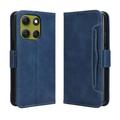 Motorola Moto G86 Power Etui z portfelem na karty - niebieskie