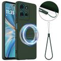 Motorola Moto G86 Power Etui z Płynnego Silikonu - kompatybilne z MagSafe