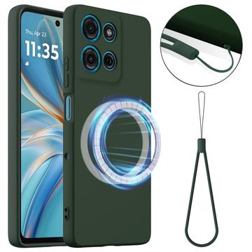 Motorola Moto G86 Power Etui z Płynnego Silikonu - kompatybilne z MagSafe