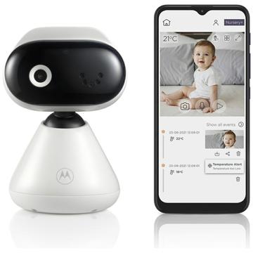 Niania elektroniczna Motorola Nursery PIP1000 z kamerą Wi-Fi - Full HD 1080p - biała