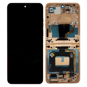 Motorola Razr 50 Ultra Panel Przedni i Wyświetlacz LCD 5D68C24597 - Peach Fuzz
