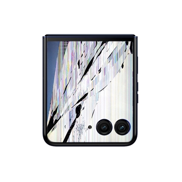Naprawa LCD i Ekranu Dotykowego (Zewnętrzny) Motorola Razr 50 Ultra