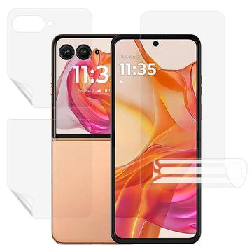 Motorola Razr 60 Ultra Zestaw Osłon Full Cover - Przezroczysty